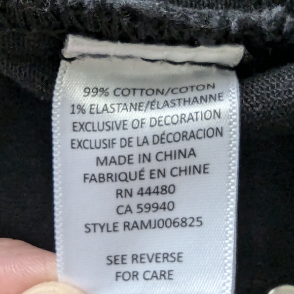 Rampage black moto jacket juniors large - Picture 6 of 9